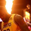 LeBron James Lakers Copa