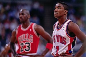 Isiah Thomas Michael Jordan