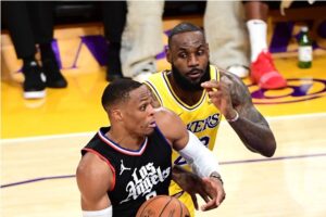 russell westbrook lebron james