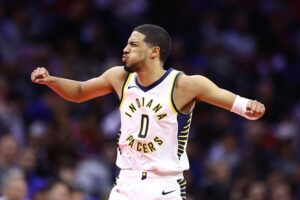 Tyrese Haliburton recordes NBA