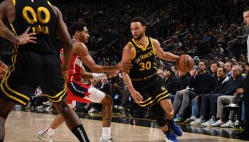 stephen curry warriors wizards