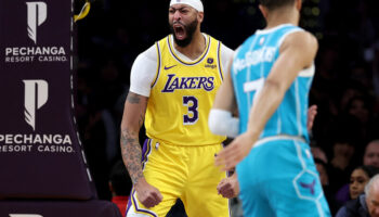 Lakers Hornets Anthony Davis