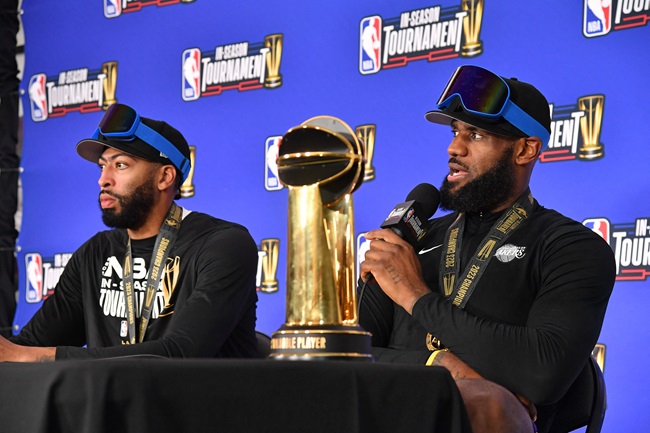 vencedores perdedores Copa NBA