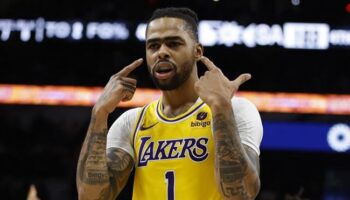 NBA Lakers D'Angelo Russell