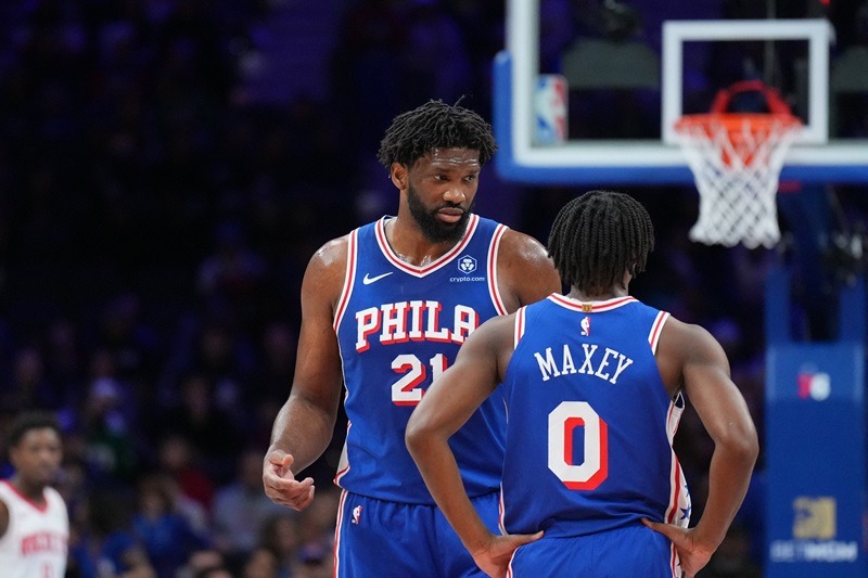 tyrese maxey joel embiid