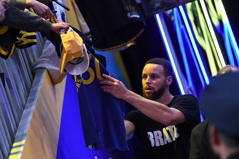 Stephen Curry camisas NBA