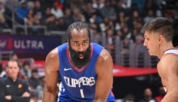 James Harden Clippers Suns