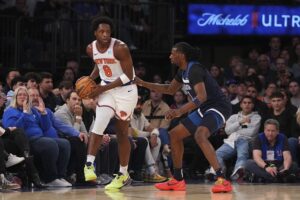 OG Anunoby Knicks Timberwolves
