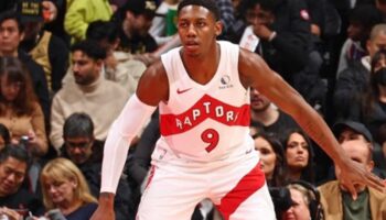 RJ Barrett Raptors torcedor