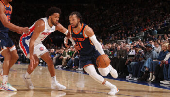 Jalen Brunson Knicks Pistons