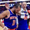 Knicks NBA derrota Rockets