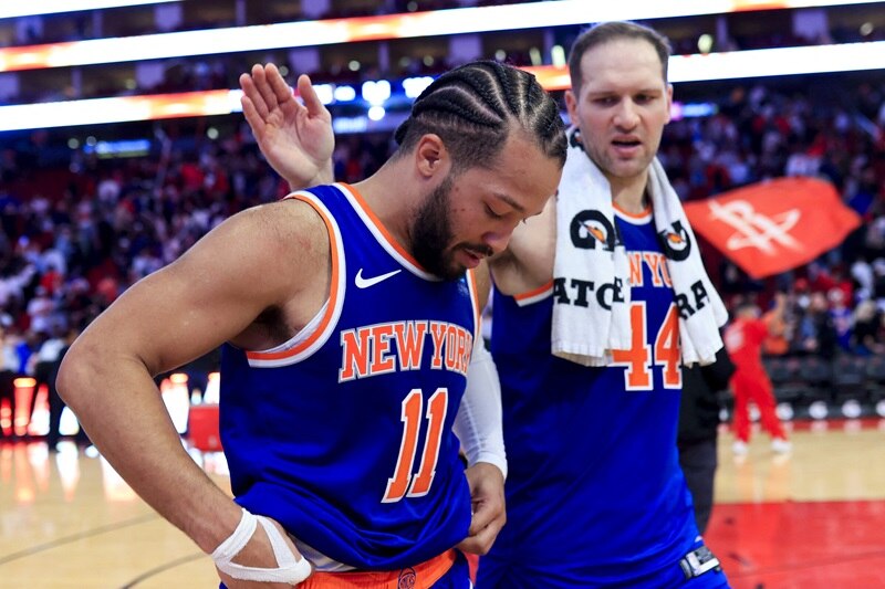 Knicks NBA derrota Rockets