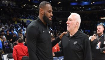 LeBron James Gregg Popovich