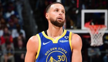 stephen curry warriors hawks pontos