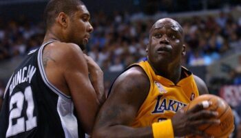 Shaquille O'Neal Tim Duncan