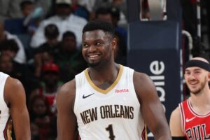 zion williamson time pelicans