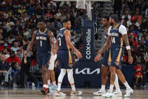 Perkins Pelicans playoffs NBA