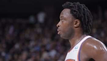 OG Anunoby cotovelo Knicks