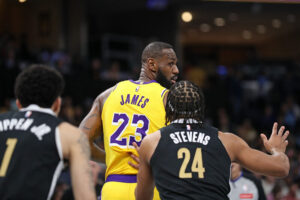 LeBron James Grizzlies Lakers