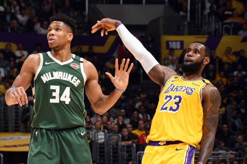 onde assistir bucks lakers nba