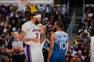 Anthony Davis Lakers Timberwolves