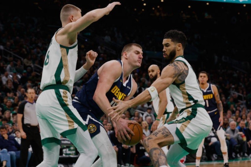 onde assistir celtics nuggets nba