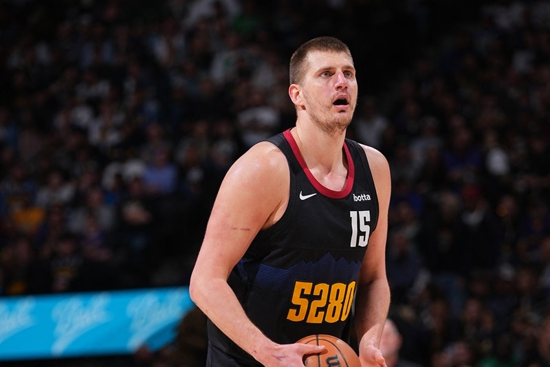 Nikola Jokic Nuggets Celtics