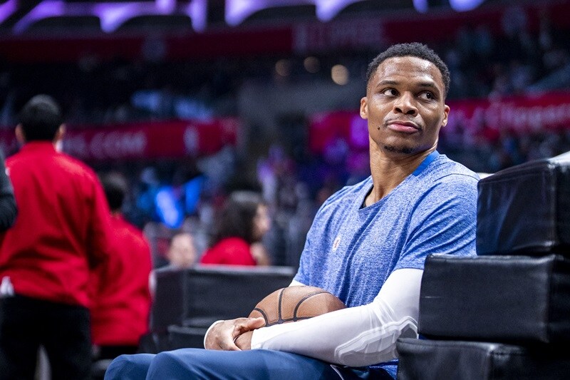 russell westbrook clippers fratura
