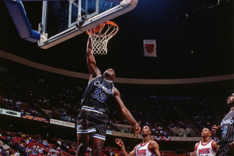 Shaquille O'Neal Derrick Coleman