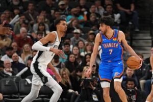 Wembayama Holmgren Spurs Thunder