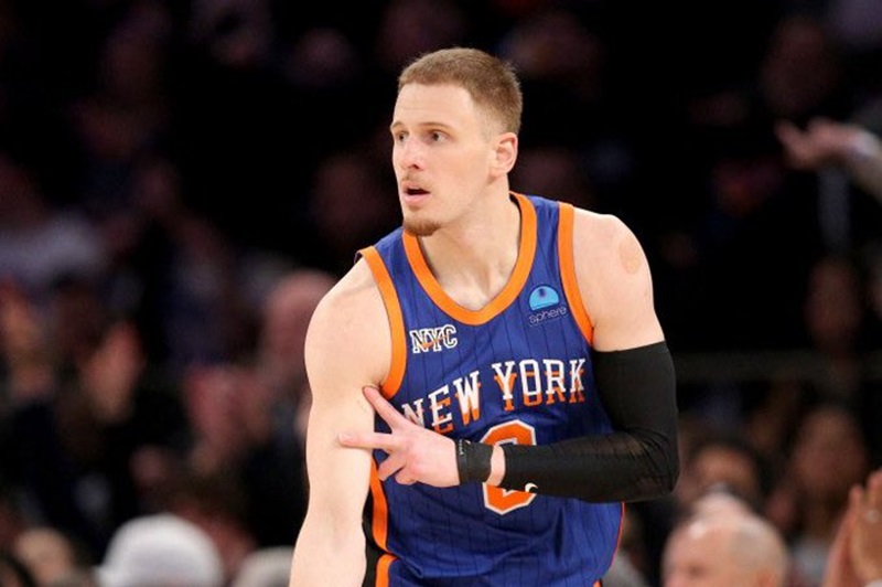 Donte DiVincenzo Knicks 76ers