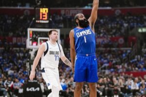 james harden clippers mavericks