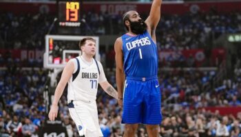 james harden clippers mavericks