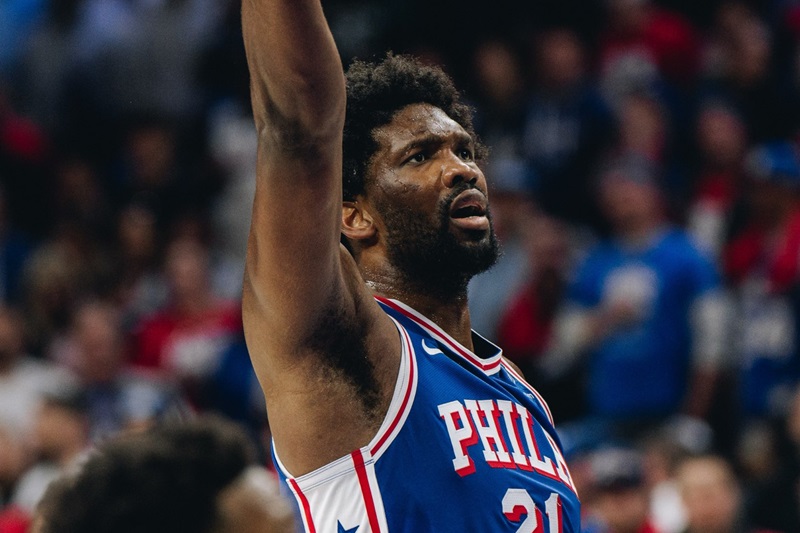 Joel Embiid Charles Oakley