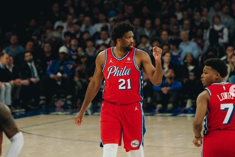 76ers knicks joel embiid