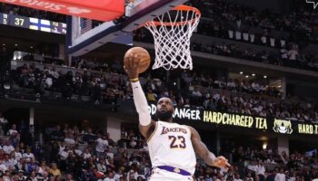 lebron james lakers jogo