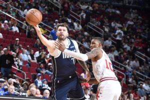 Luka Doncic vitórias Rockets