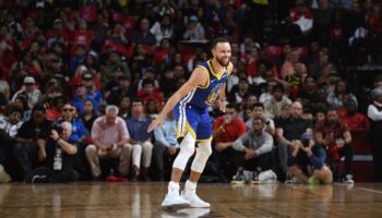 Curry Thompson Warriors Rockets