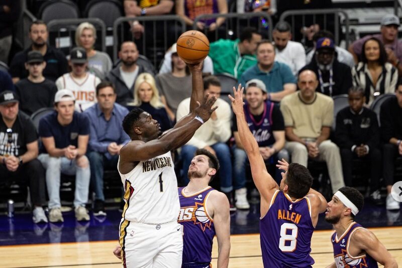 zion williamson suns pelicans