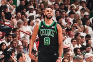 Heat Celtics Derrick White