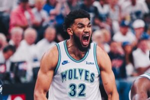 Karl-Anthony Towns interferência