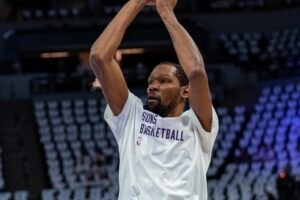 kevin durant heat time