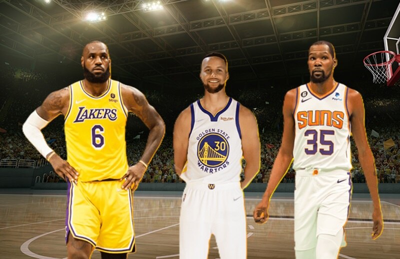 Durant LeBron Curry NBA