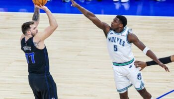 Luka Doncic Mavericks Timberwolves