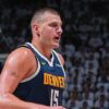 Jokic Edwards Nuggets Timberwolves