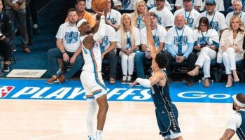 Shai Gilgeous-Alexander Thunder Mavericks