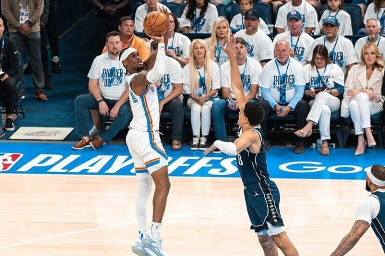 Shai Gilgeous Alexander Comanda E Thunder Larga Na Frente Contra O Mavericks 1290