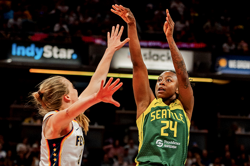 Seattle Storm Indiana Fever WNBA