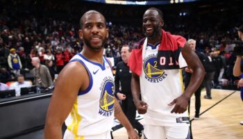 Chris Paul Draymond Green Warriors