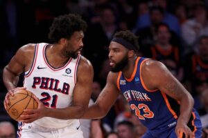 Mitchell Robinson Joel Embiid